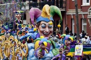 open container laws - picture of Mardi Gras