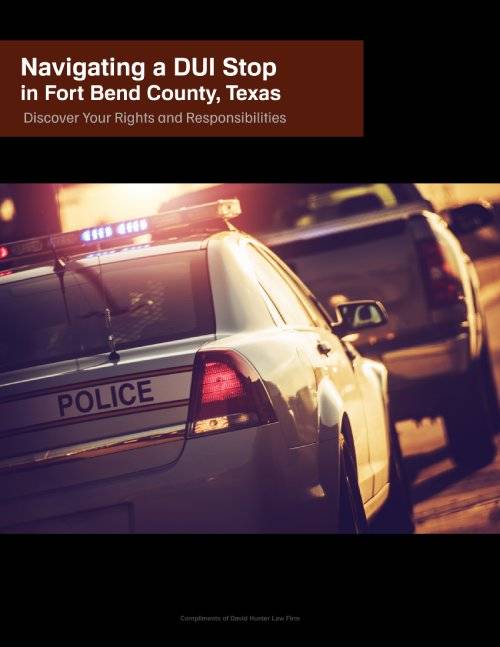 DUI Stop In Fort Bend County